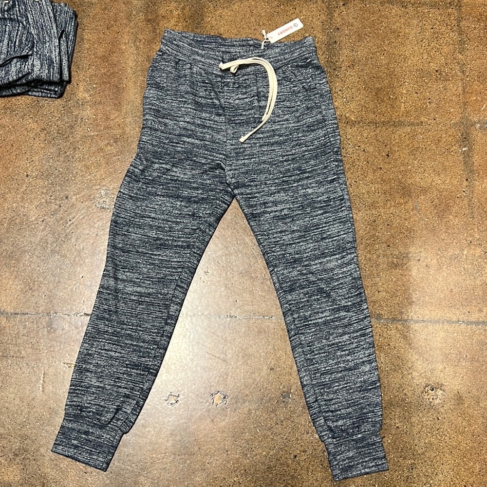 NWT Sundry Sweatpants in blue marine size 1 (small) and size 3 (large)